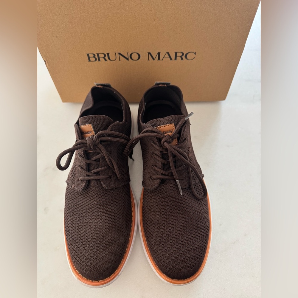 Bruno Marc Men's Brown Shoes size 8.5